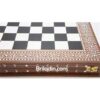 Chess Box Black And White Wood Natural Wooden Inlay